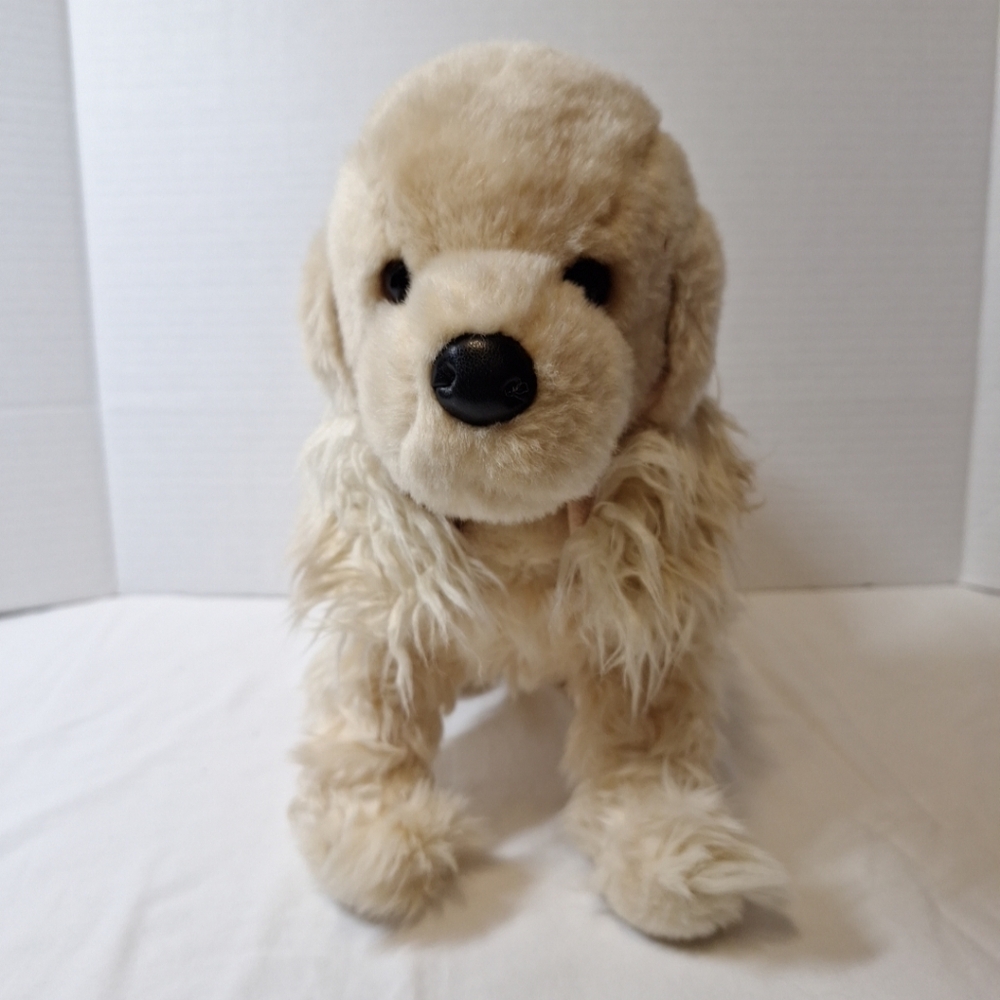 Douglas White Chocolate Cocker Spaniel (Retired) #1992 Dog Puppy Shaggy Plush
